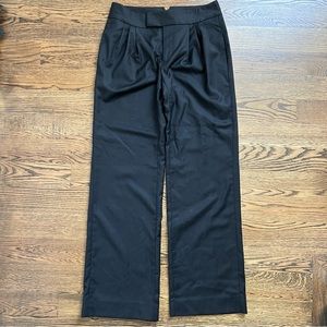 Adam by Adam Lippes Wide Leg Black Dress Pants